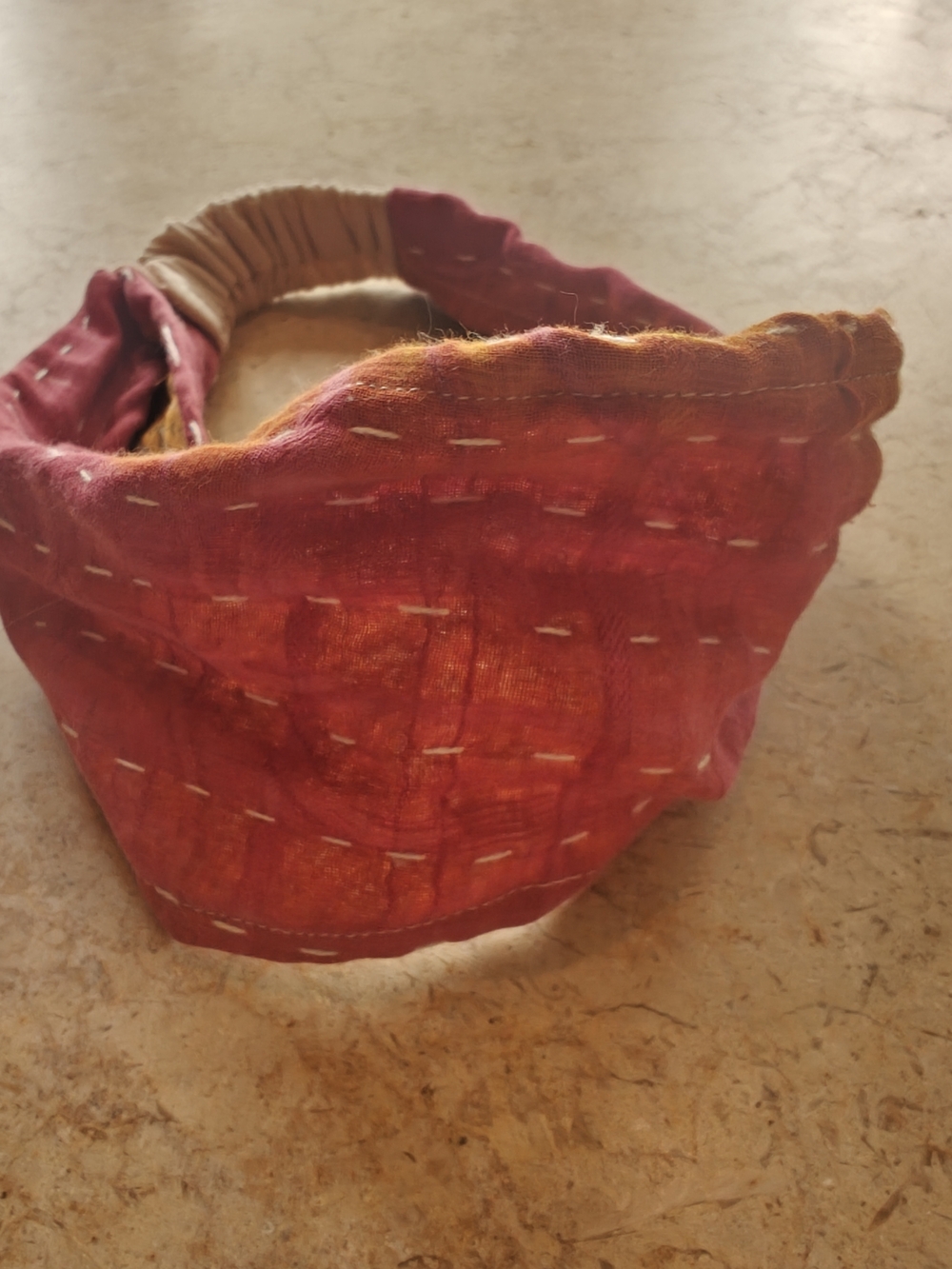 Coral Kantha Headband